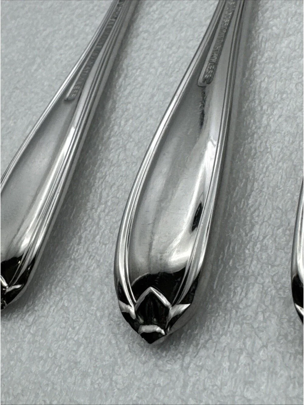 Lot 3 Princess House BARRINGTON Dinner Forks EUC 18/10 Stainless Flatware 8-1/8